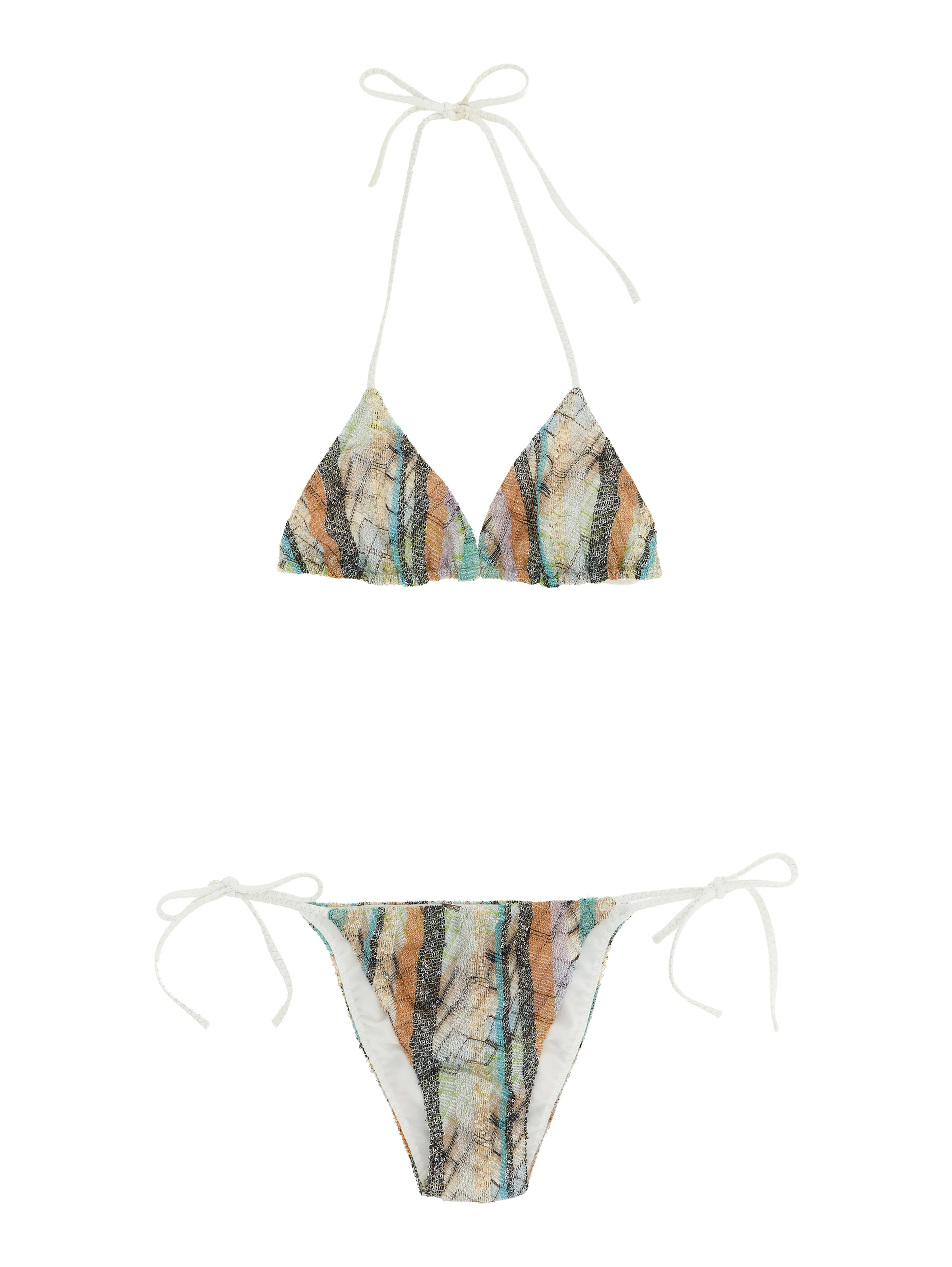 Multicolor Viscose Bikini