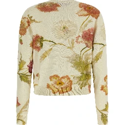 White Silk Cardigan