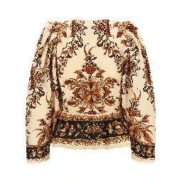 Beige Cotton Blouse