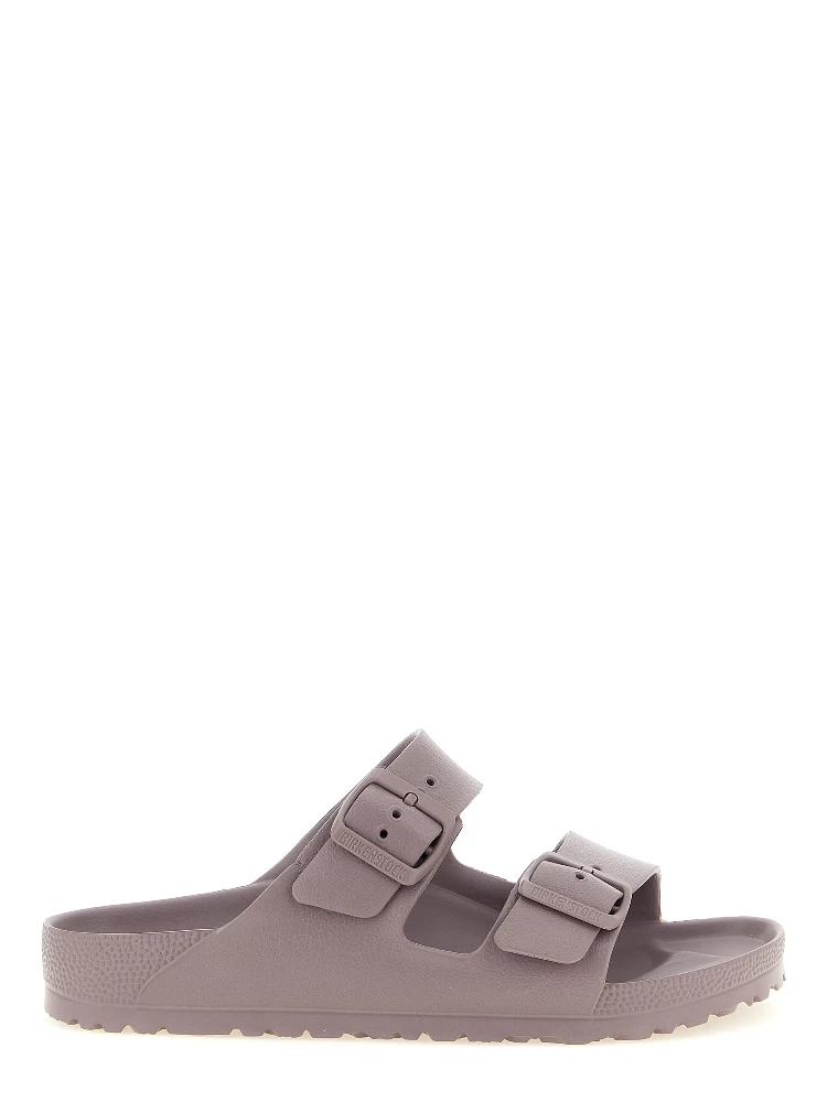 Purple Synthetic Flat Sandals