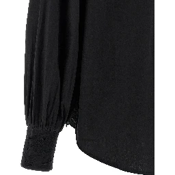 Black Cotton Blouse