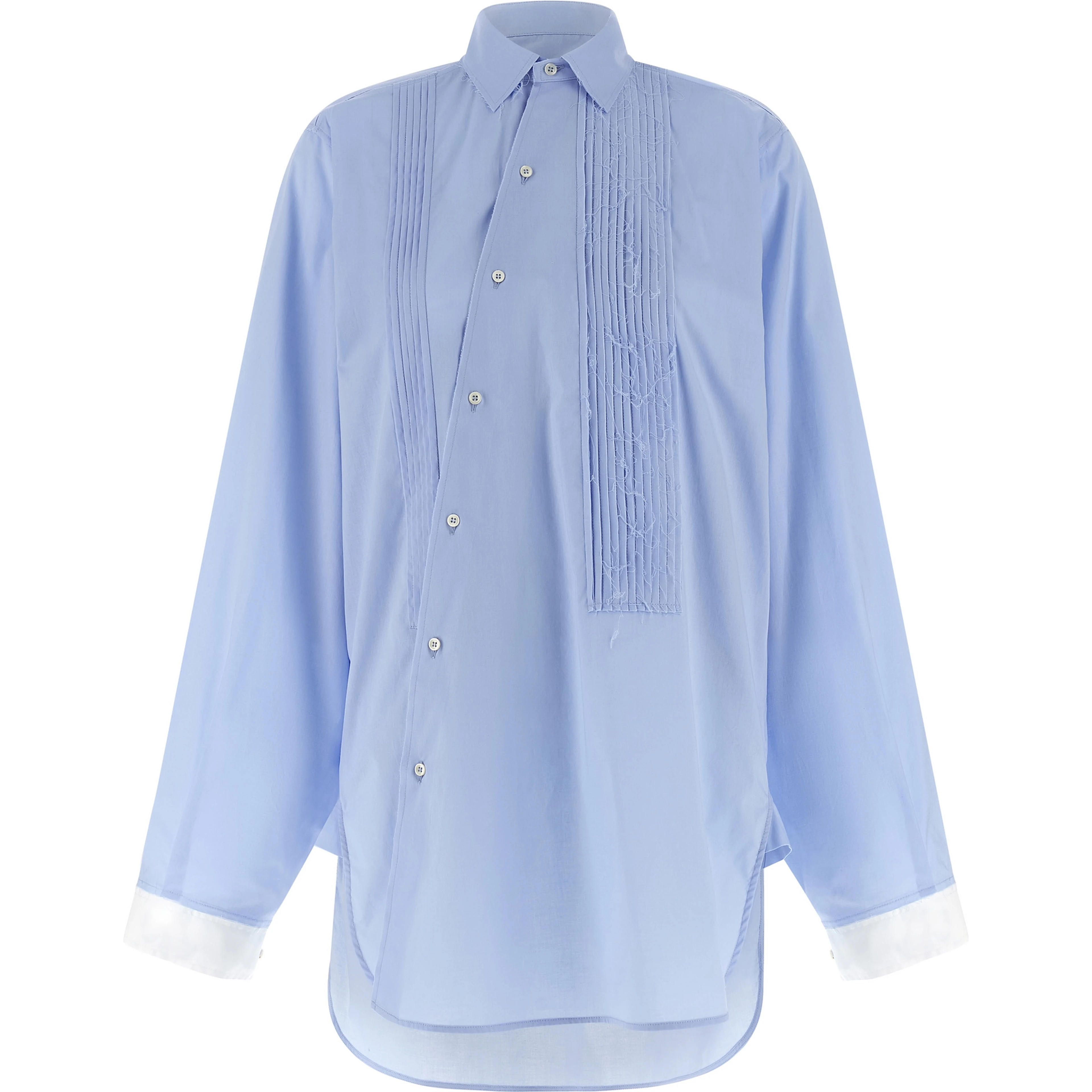 Blue Cotton Blouse