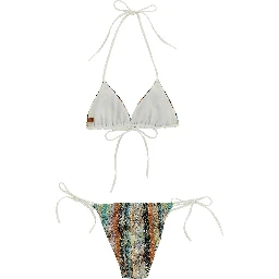 Multicolor Viscose Bikini
