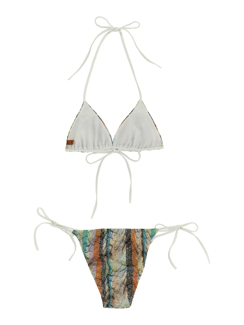 Multicolor Viscose Bikini
