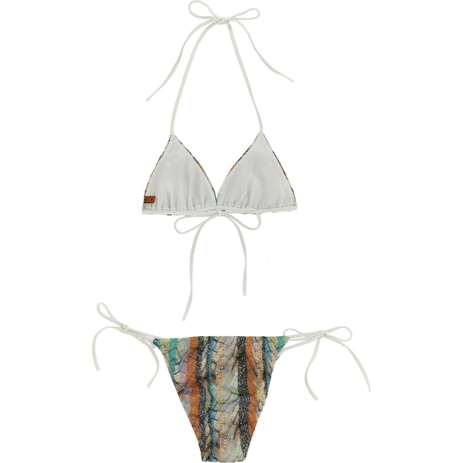 Multicolor Viscose Bikini
