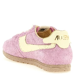 Multicolor Cowhide Athletic Sneakers