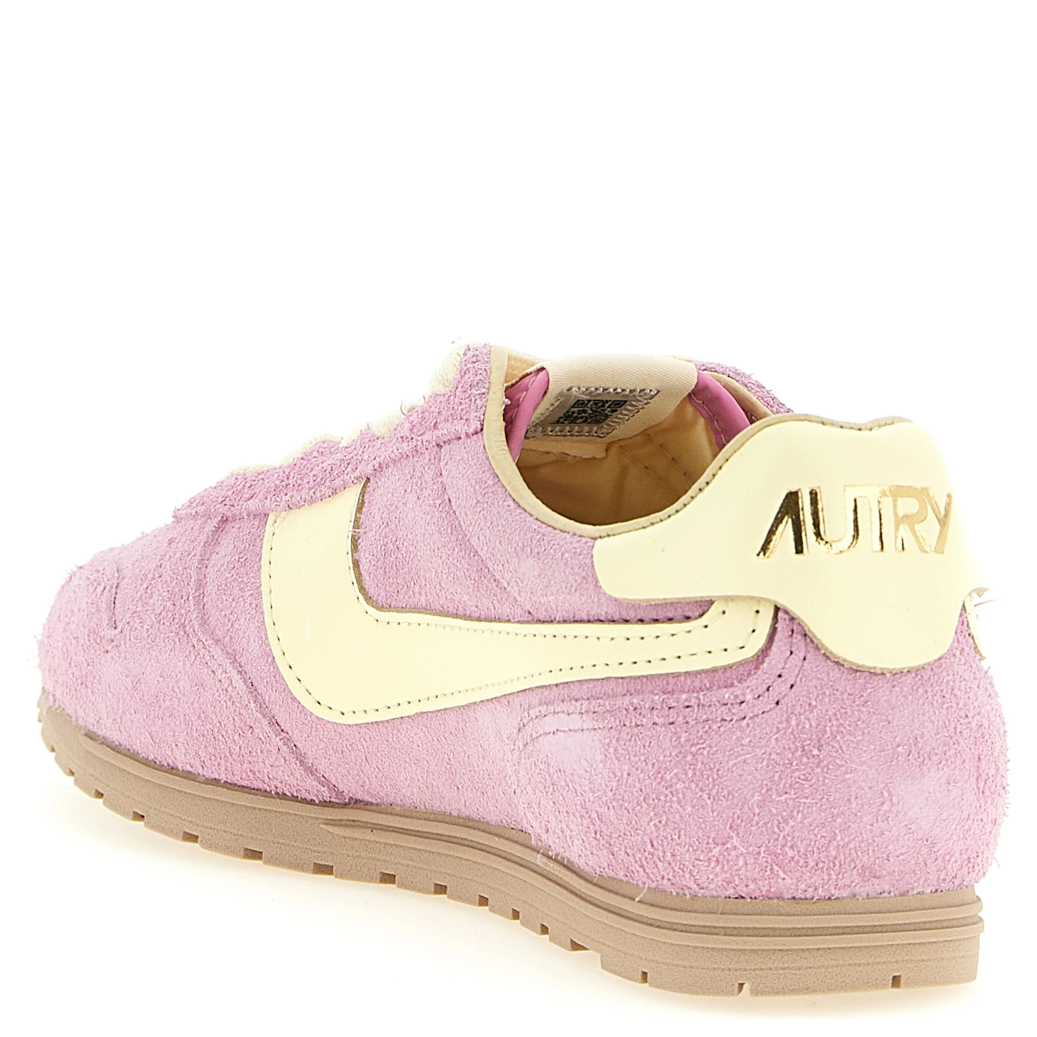 Multicolor Cowhide Athletic Sneakers