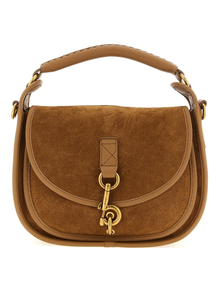 Beige Calfskin Handbag