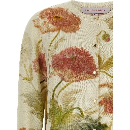 White Silk Cardigan