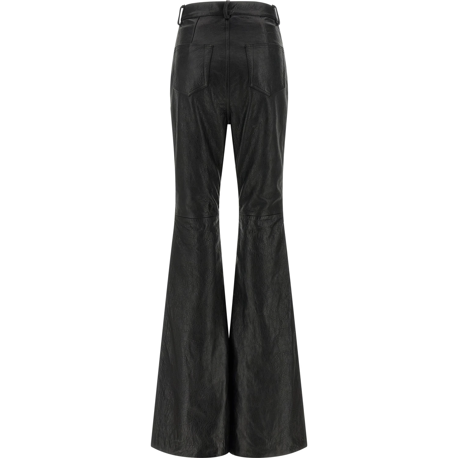 Black Lamb Leather Pants
