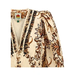 Beige Cotton Blouse