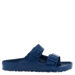 Blue Polyethylene Flat Sandals