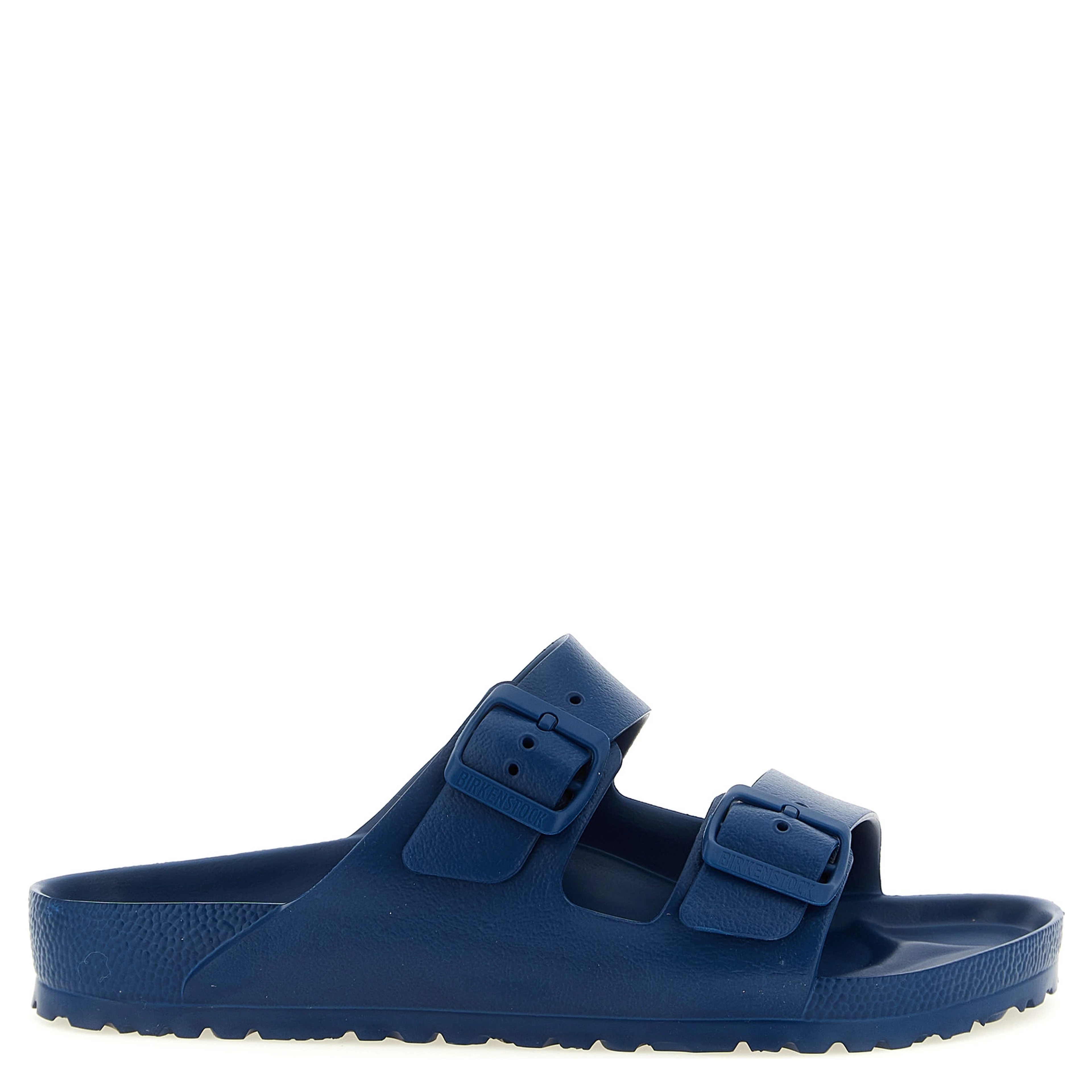 Blue Polyethylene Flat Sandals
