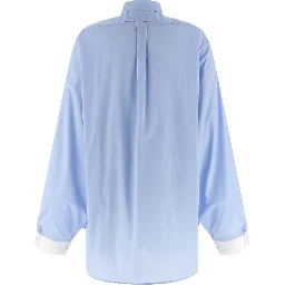 Blue Cotton Blouse