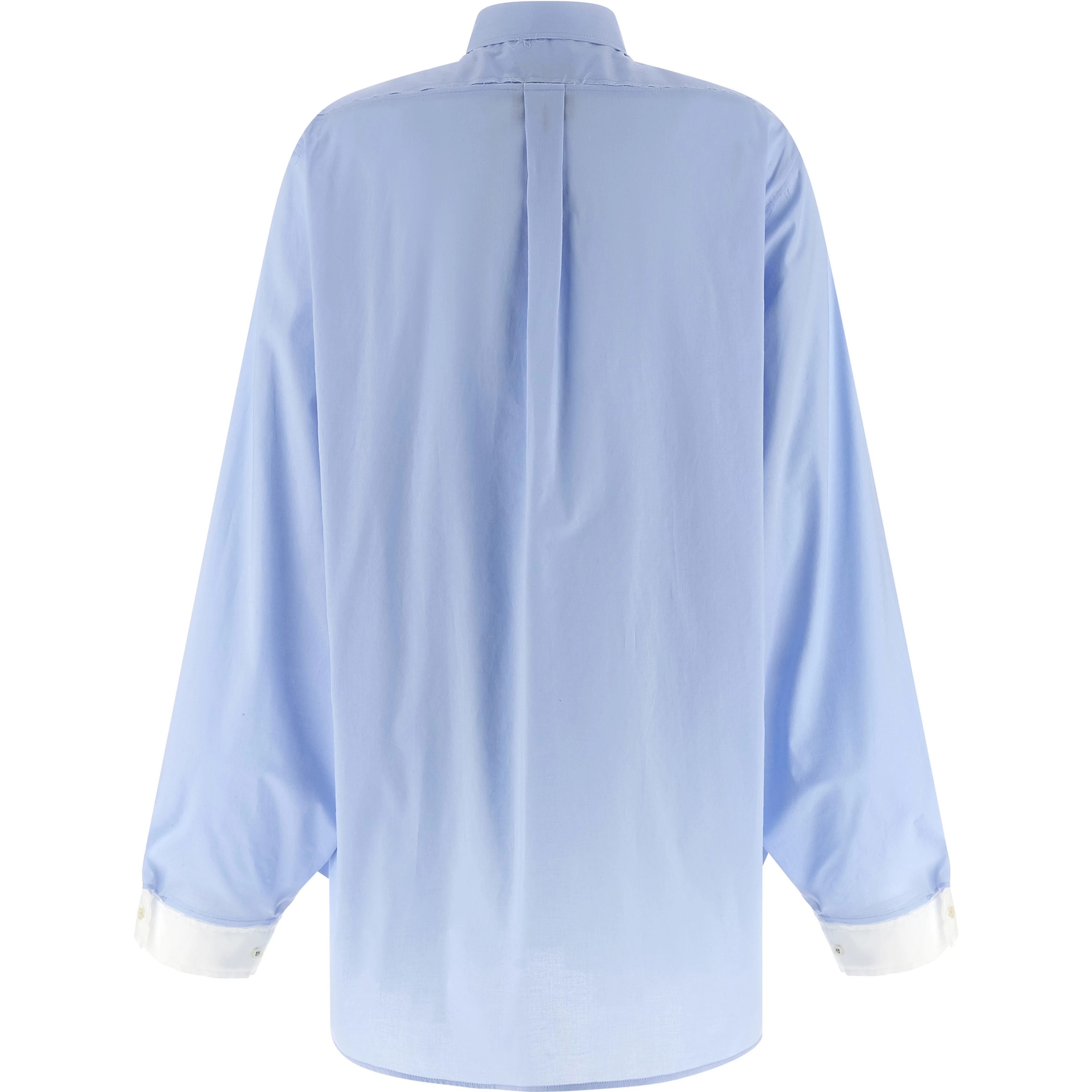 Blue Cotton Blouse