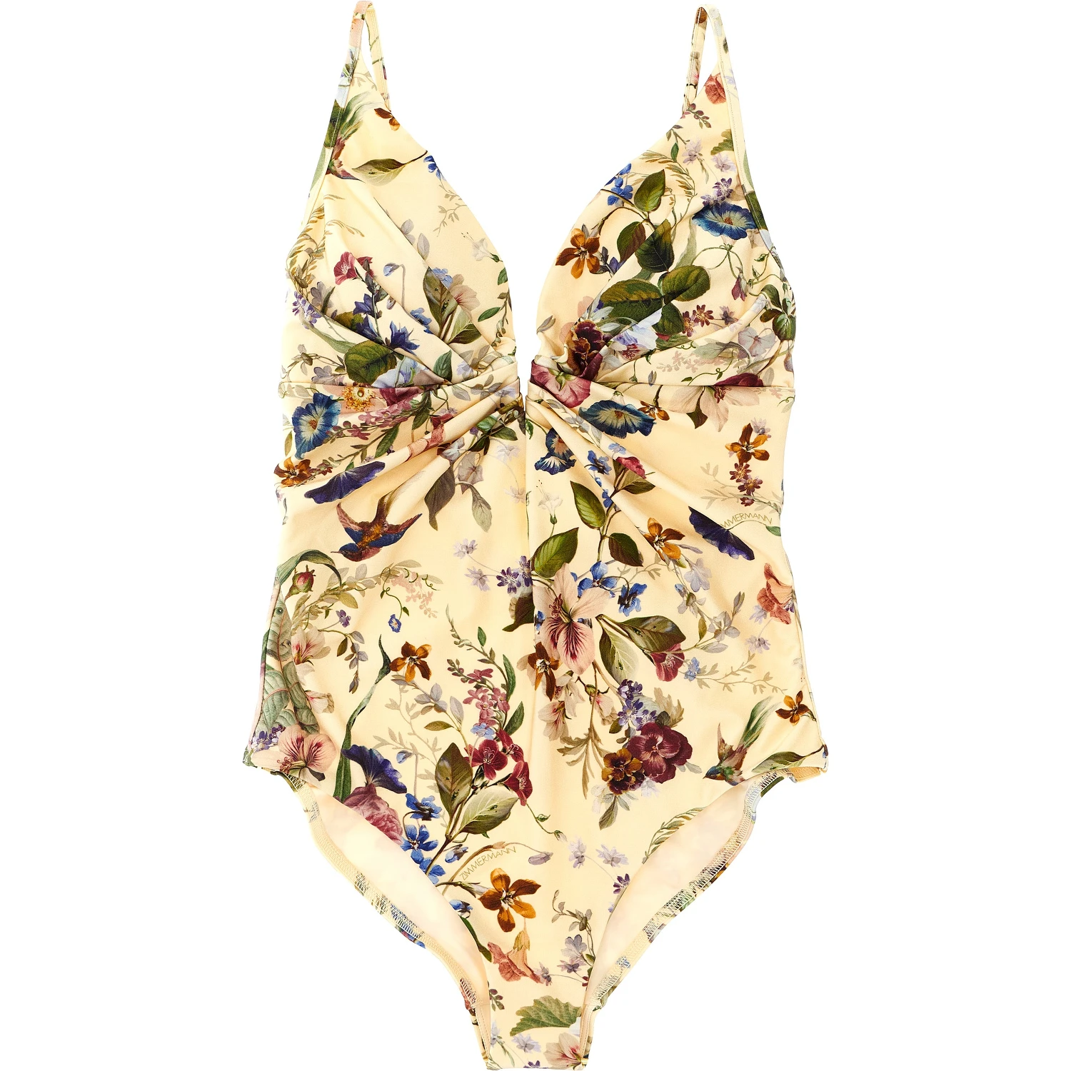 Multicolor Polyamide One-Piece Swimsuit