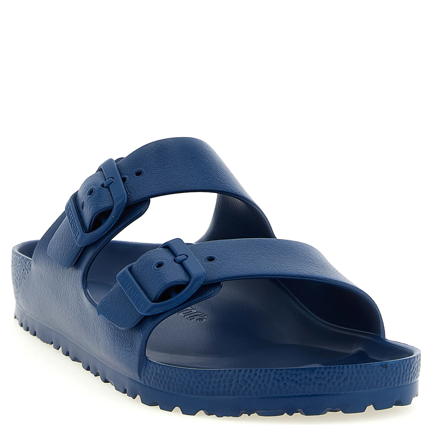 Blue Polyethylene Flat Sandals