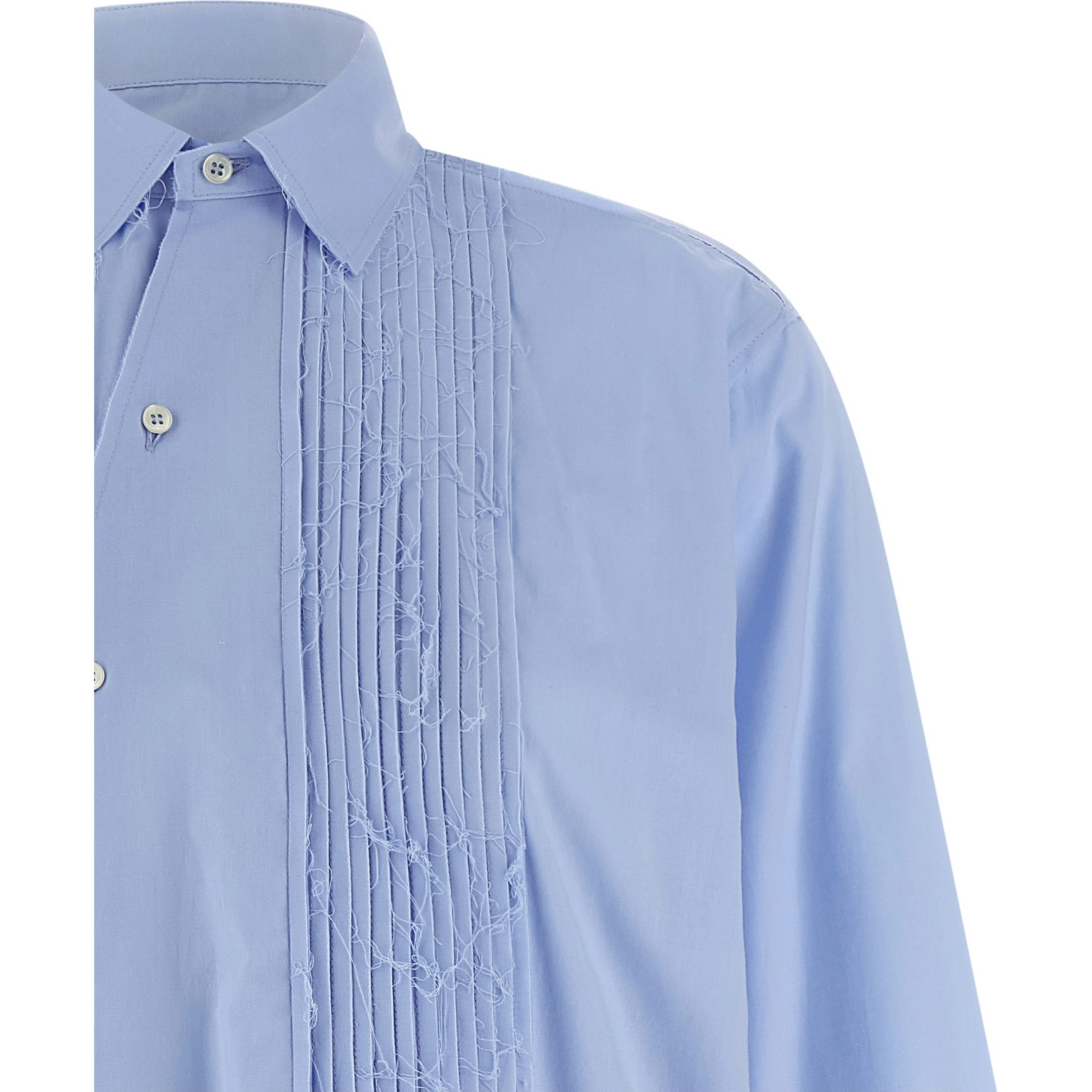 Blue Cotton Blouse