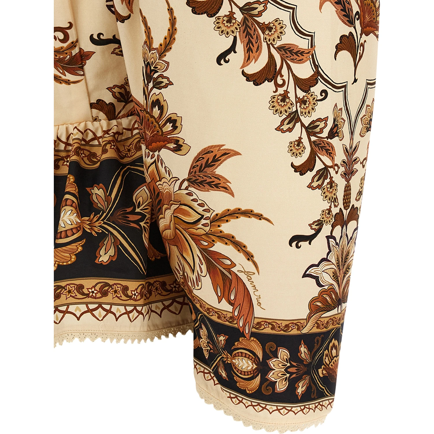 Beige Cotton Blouse