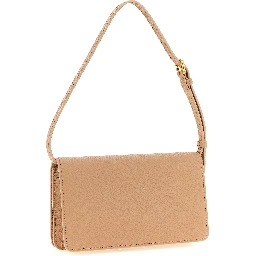Multicolor Calfskin Shoulder Bag