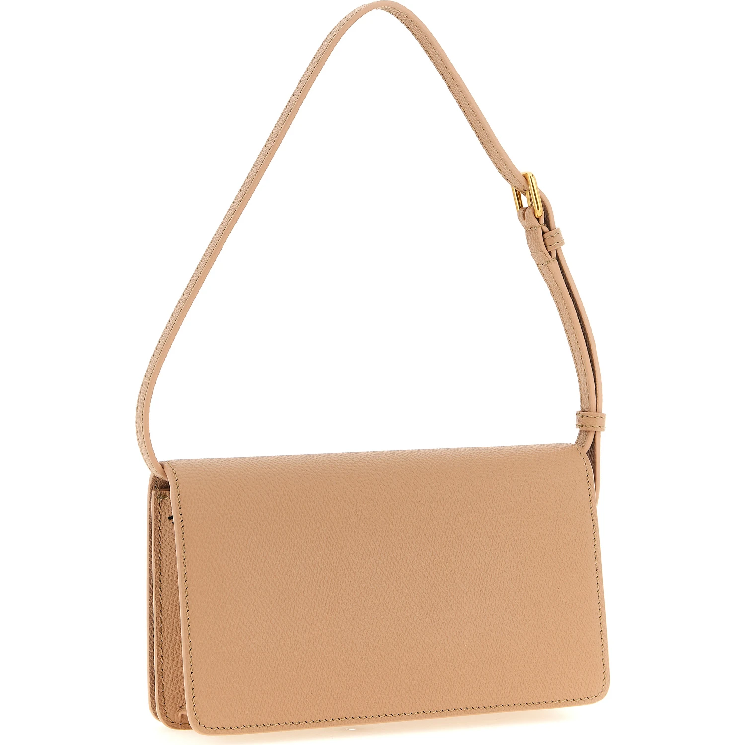 Multicolor Calfskin Shoulder Bag