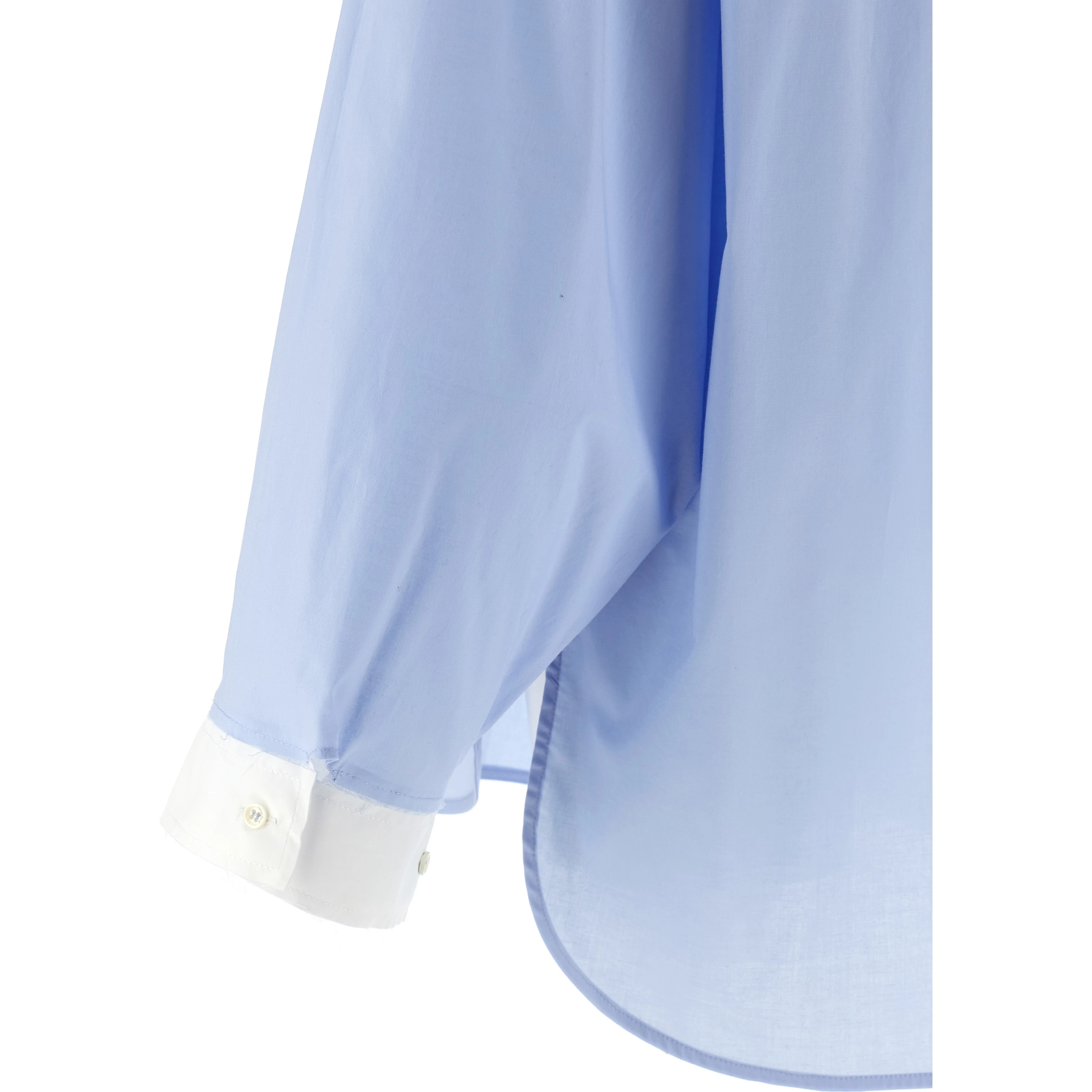 Blue Cotton Blouse