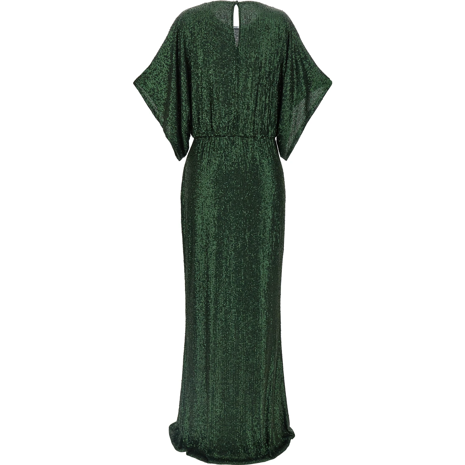 Bicolor Polyester Long Dress