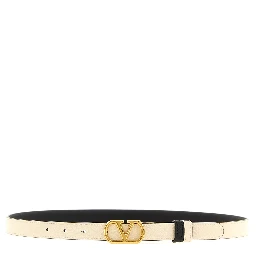 Bicolor Calfskin Regular Belt