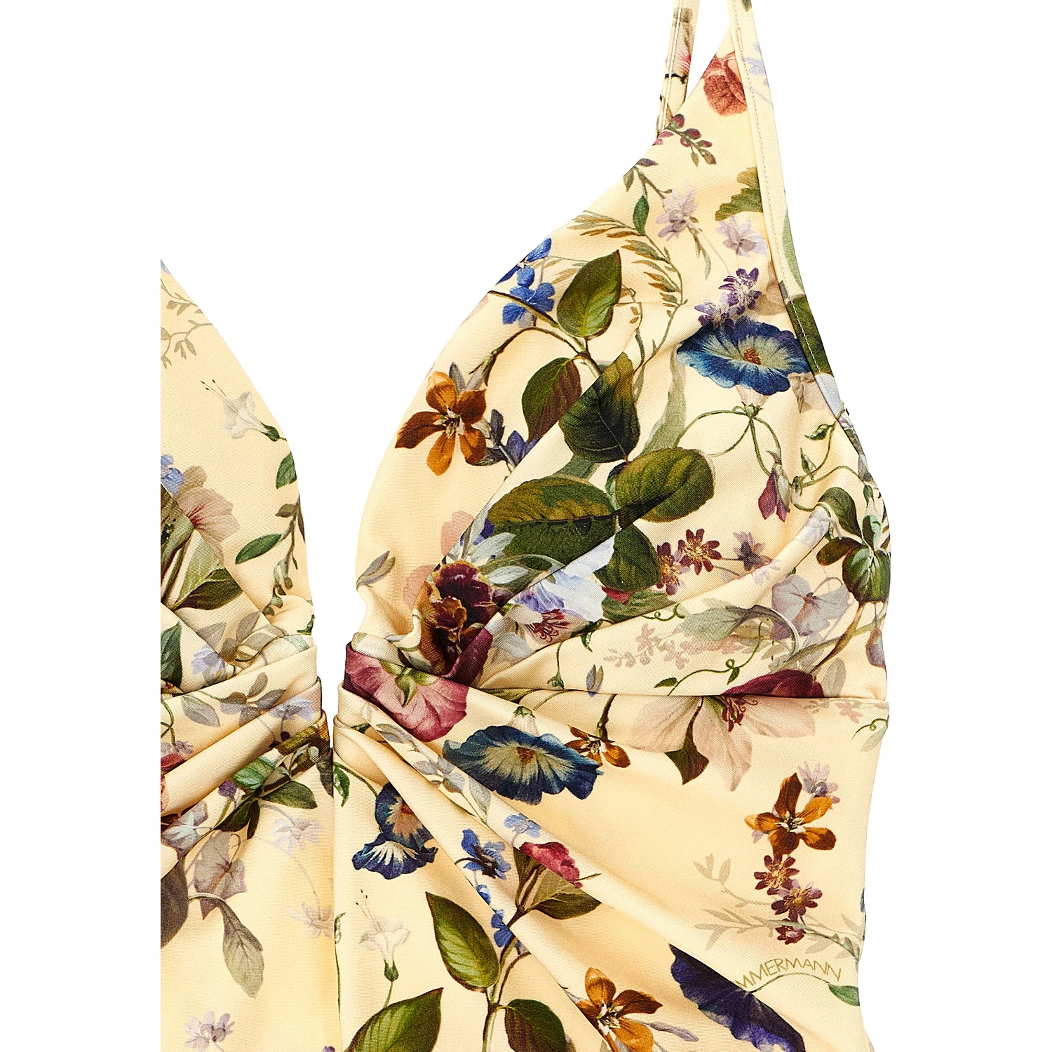 Multicolor Polyamide One-Piece Swimsuit