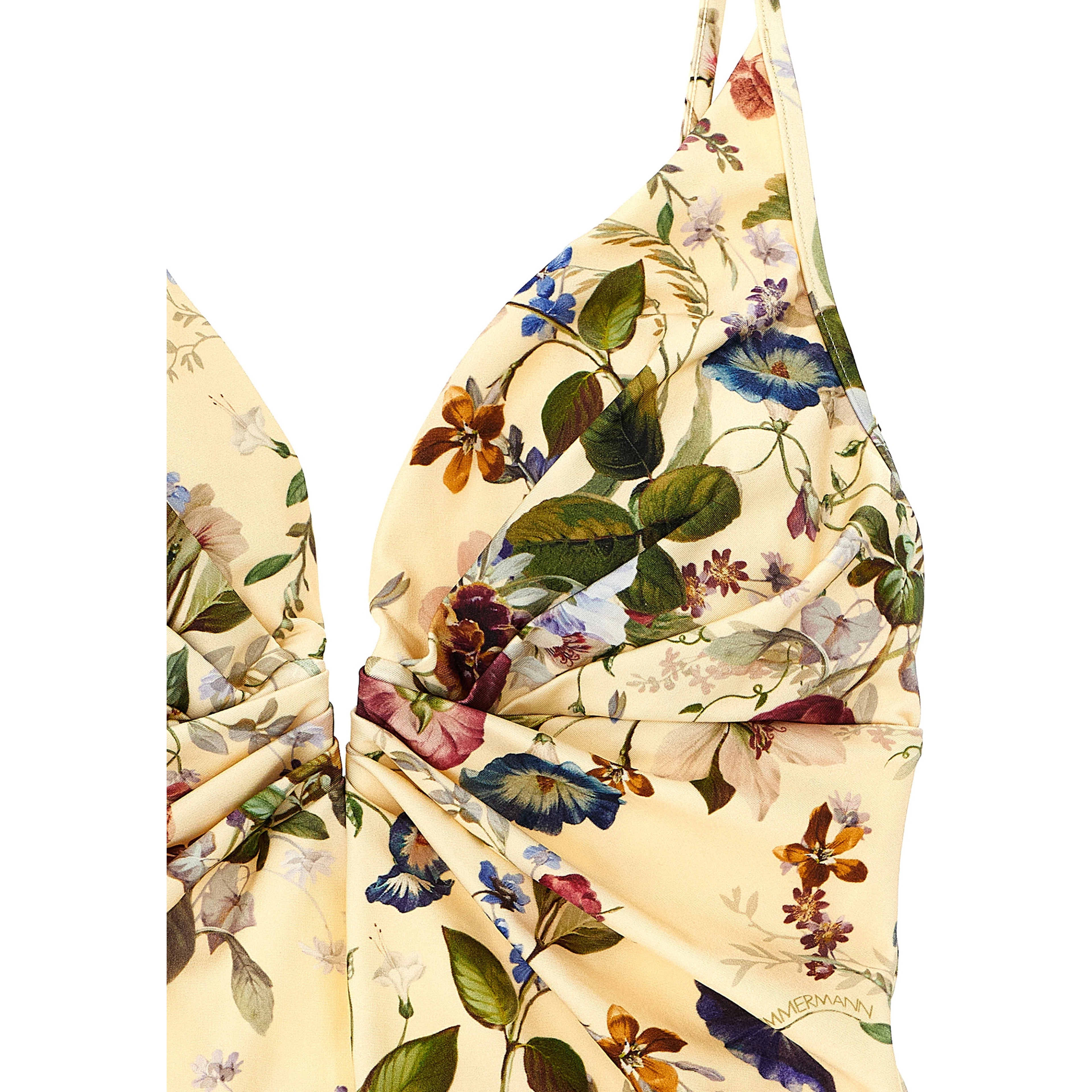 Multicolor Polyamide One-Piece Swimsuit