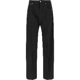 Black Wool Jeans Denim
