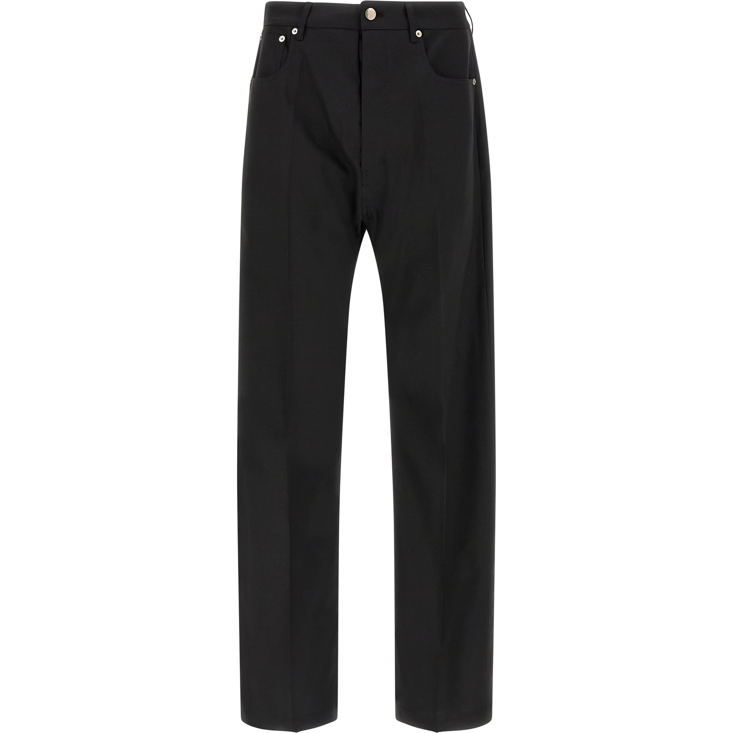 Black Wool Jeans Denim
