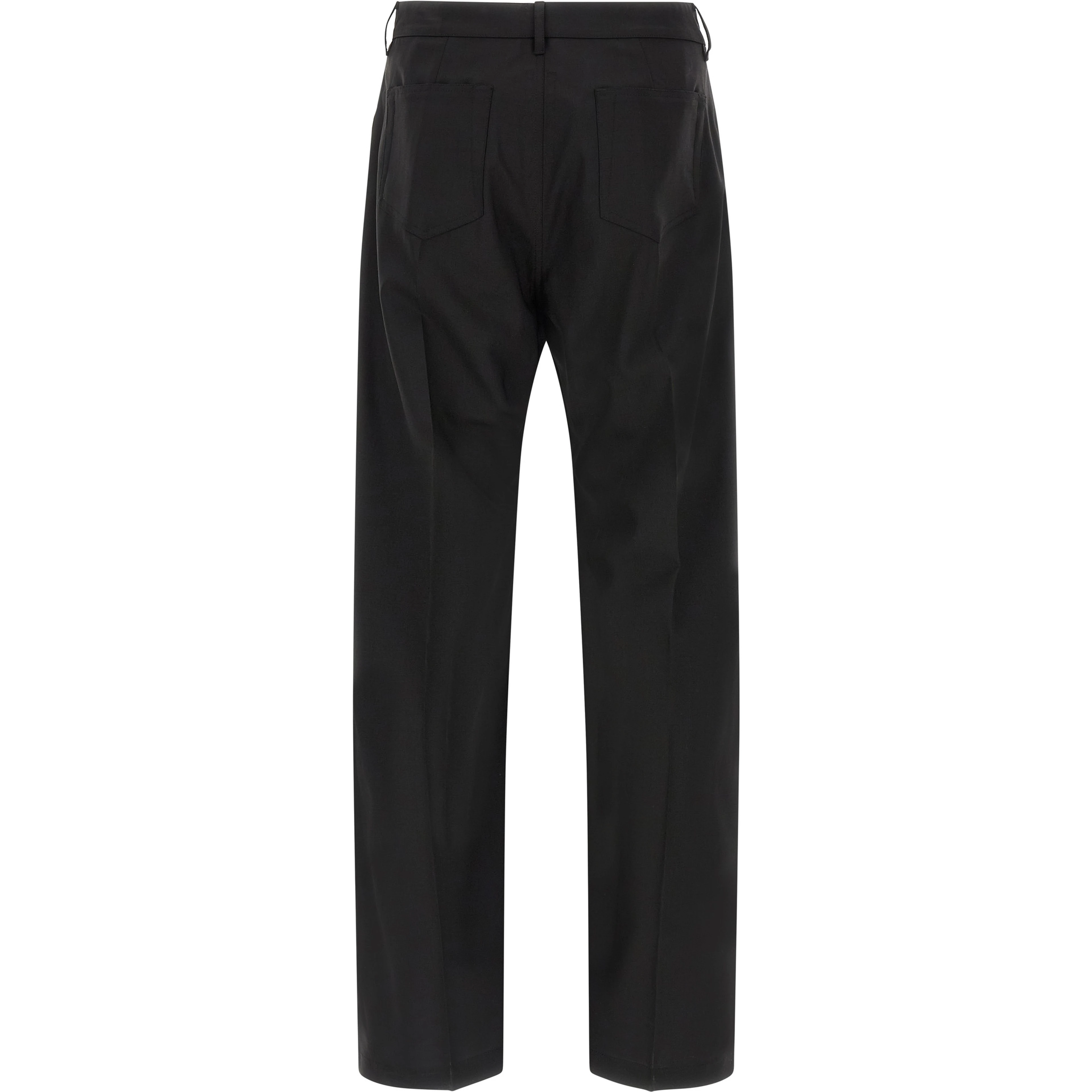 Black Wool Jeans Denim