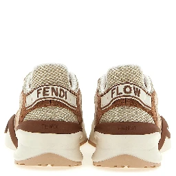 Multicolor Polyamide Athletic Sneakers