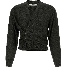 Black Marabou Cardigan