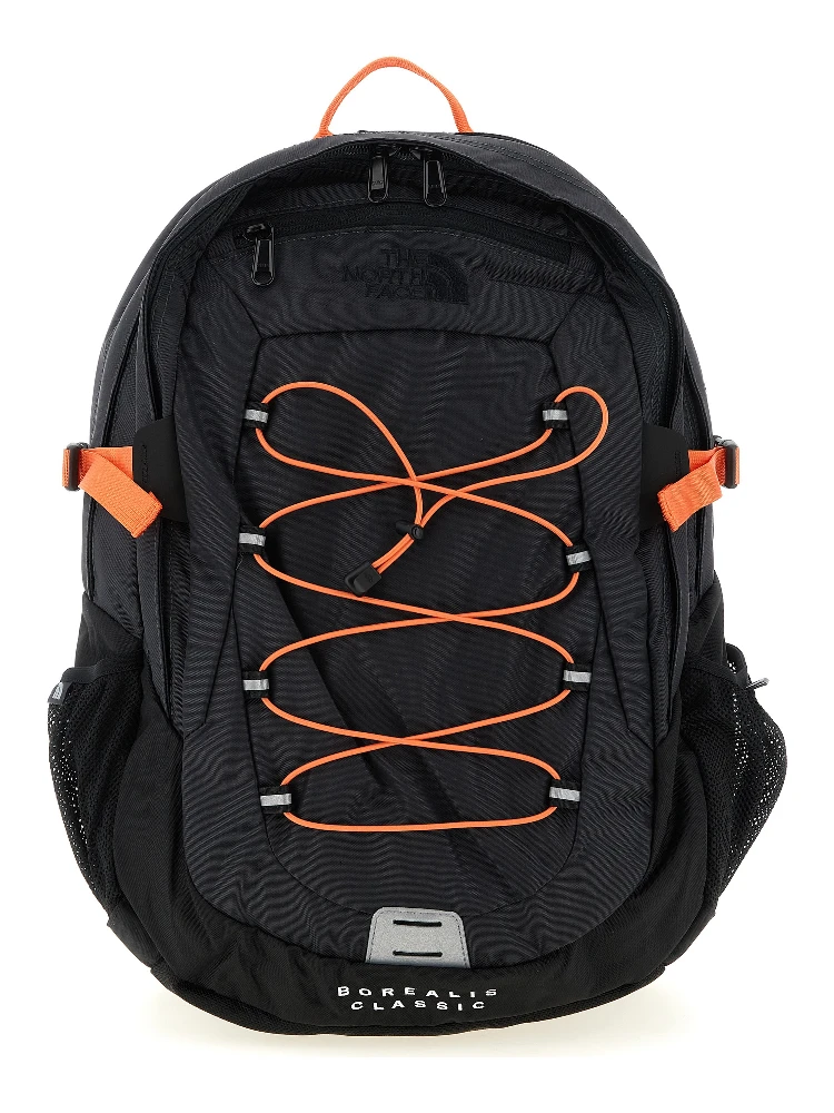 Gray Nylon Backpack
