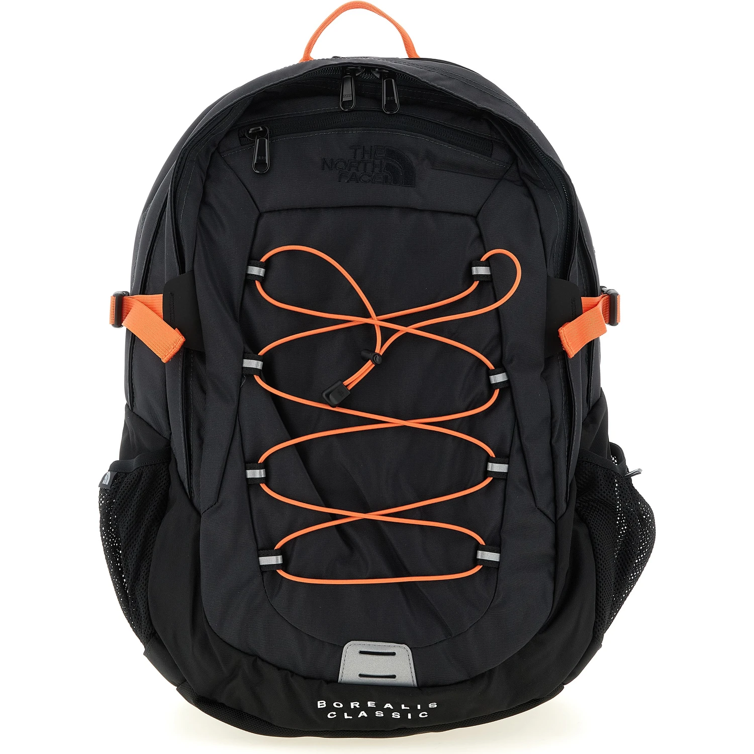 Gray Nylon Backpack