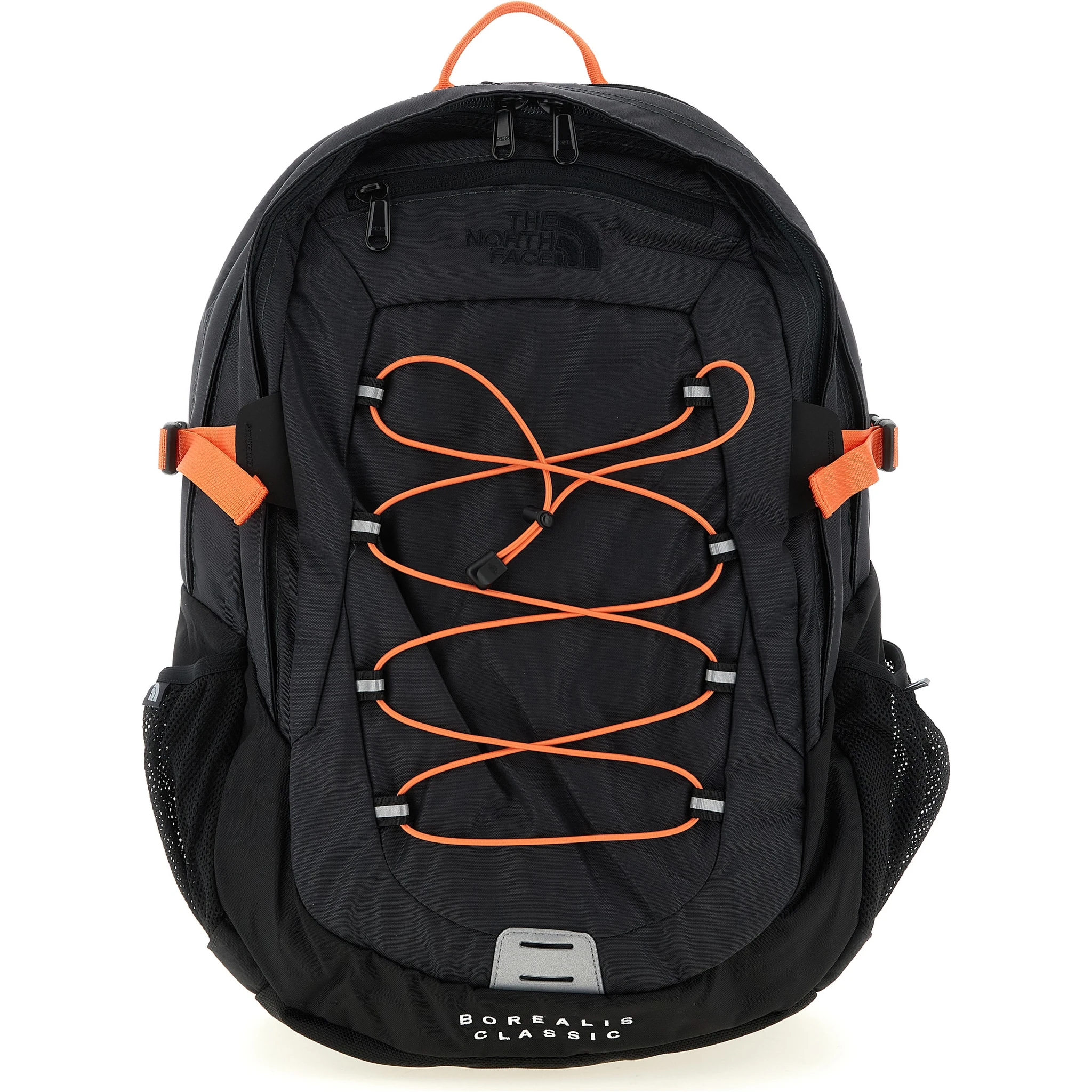 Gray Nylon Backpack