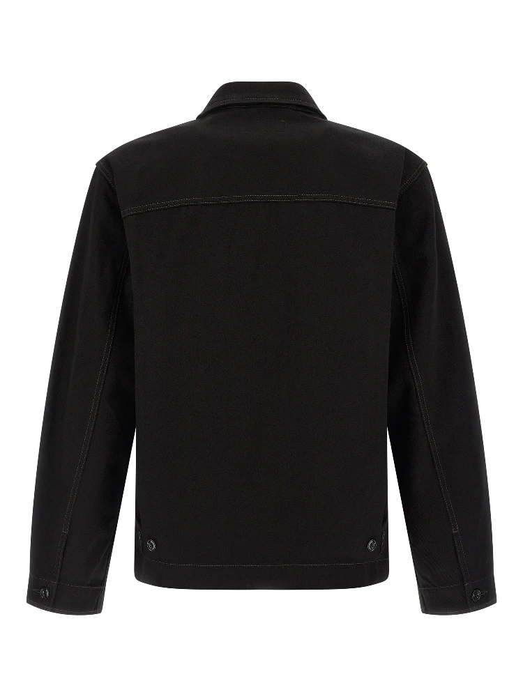 Black Cotton Denim Jacket alternative