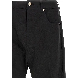 Black Wool Jeans Denim