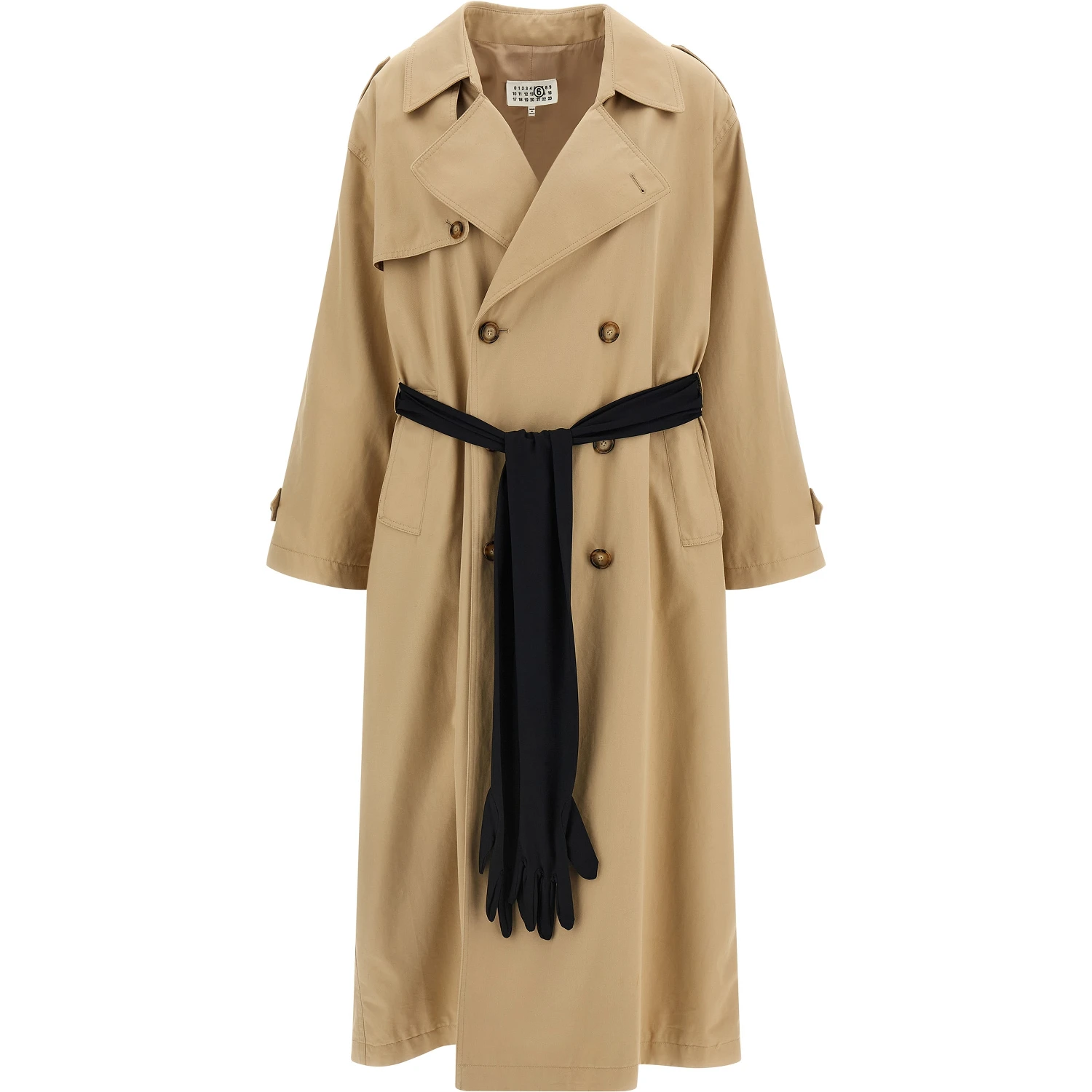 Beige Cotton Coat