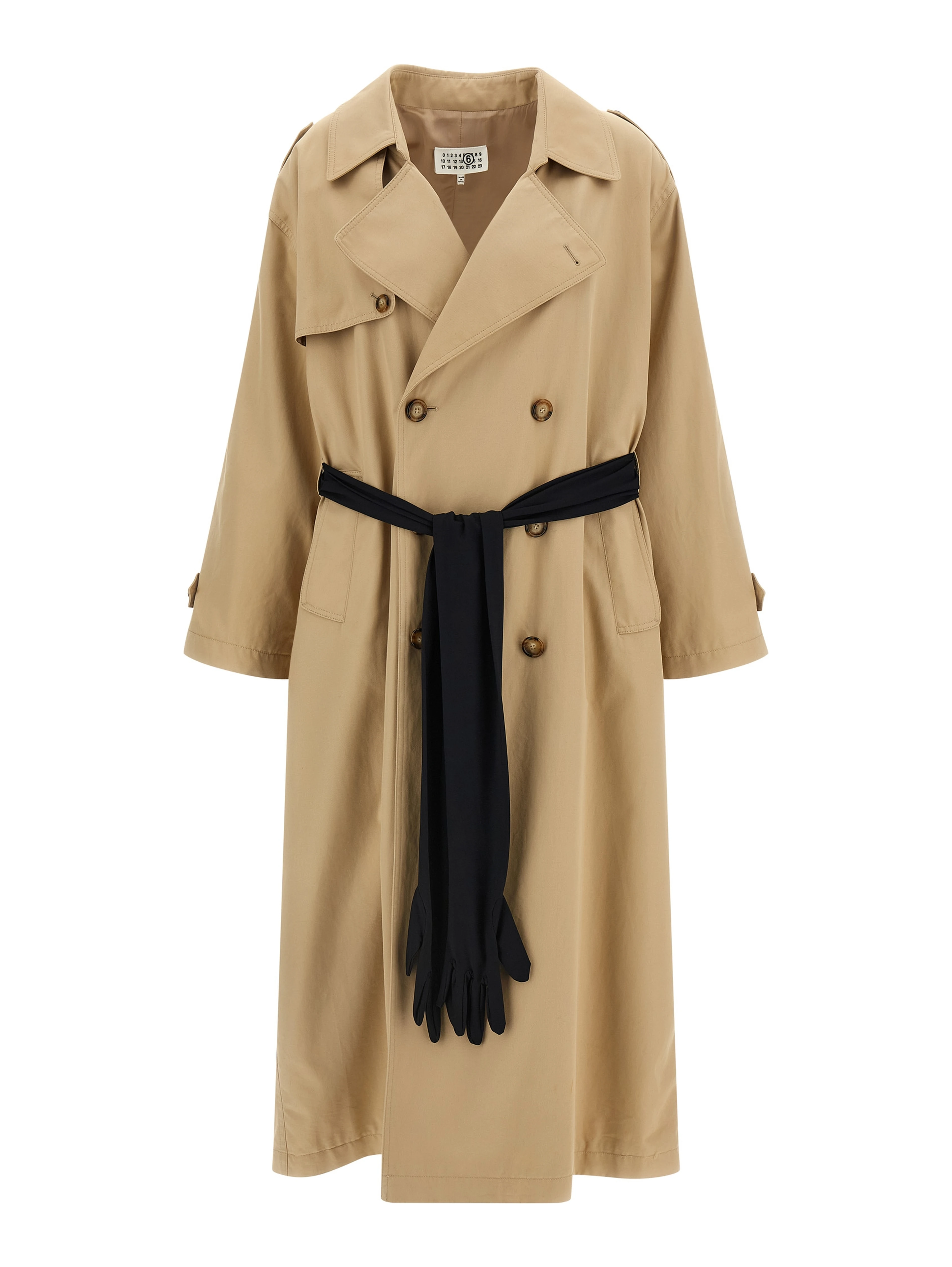 Beige Cotton Coat