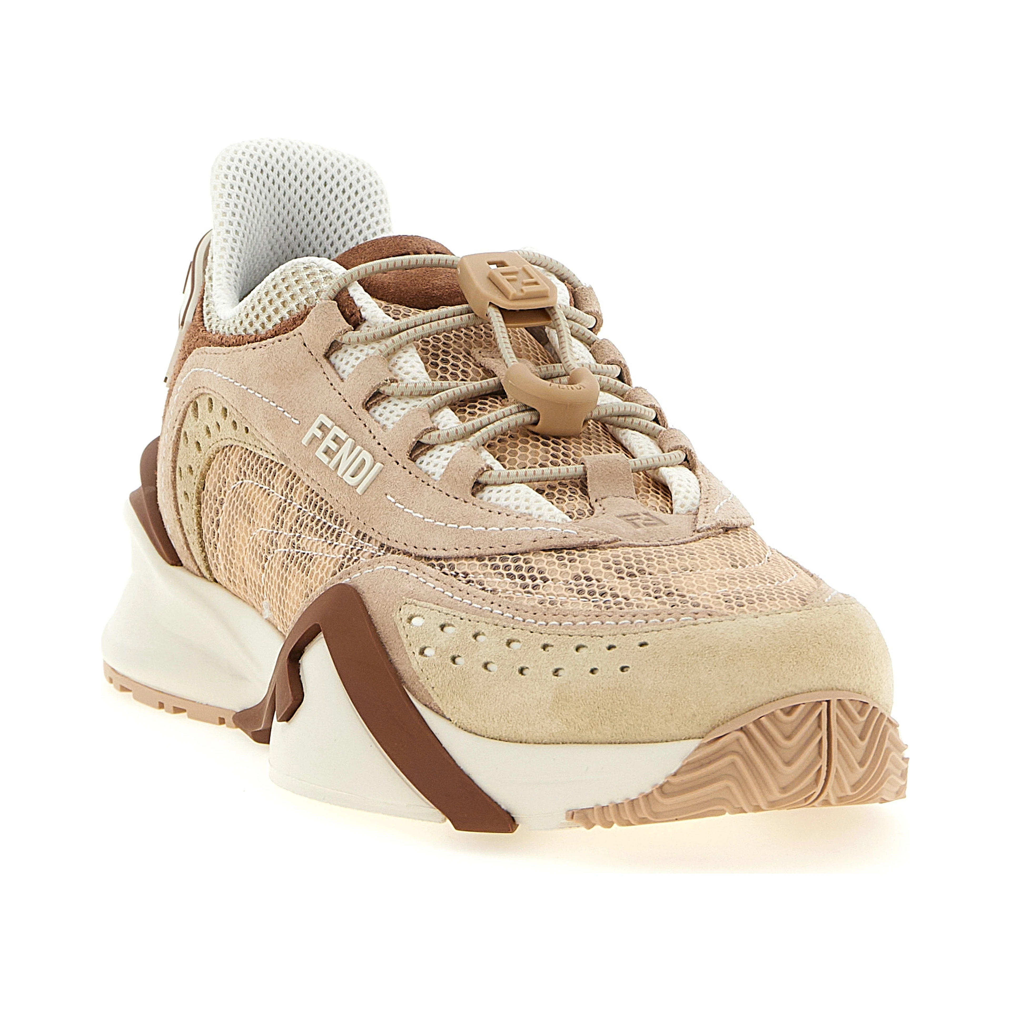 Multicolor Polyamide Athletic Sneakers