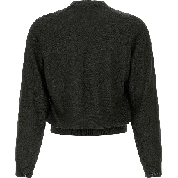 Black Marabou Cardigan