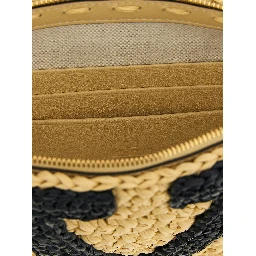 Black Viscose Clutch Bag