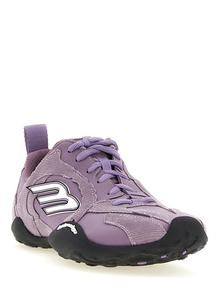 Purple Polyester Athletic Sneakers alternative