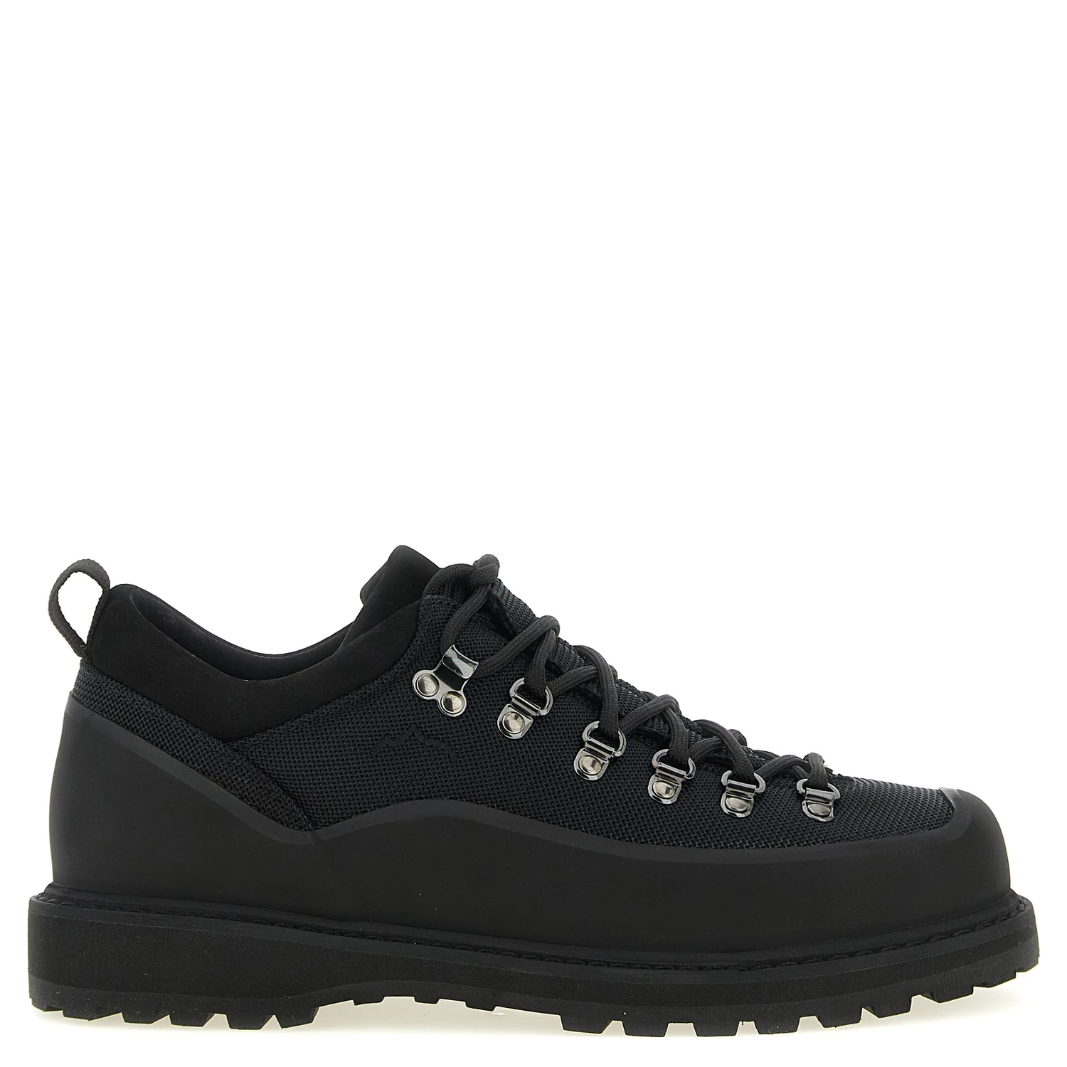 Black Polyamide Ankle Boots