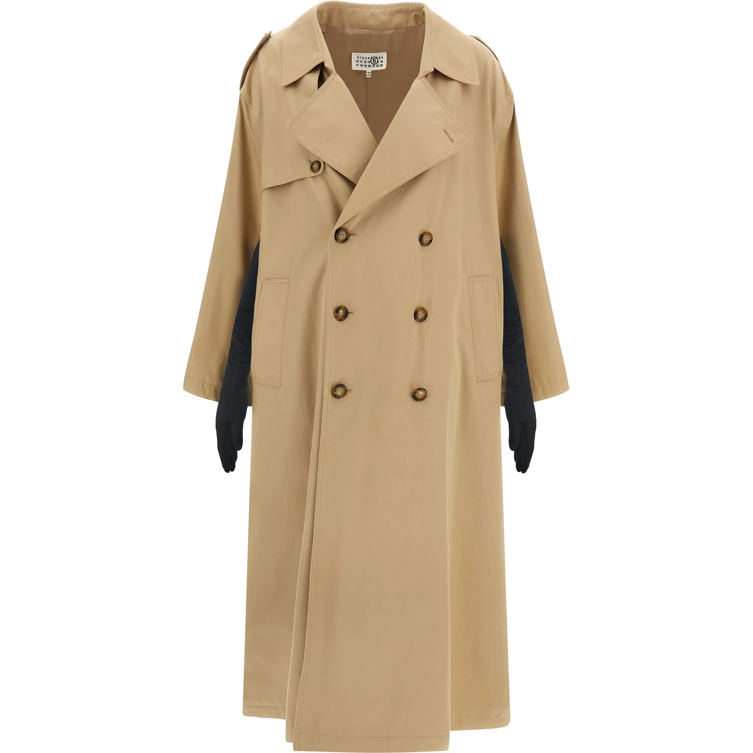 Beige Cotton Coat