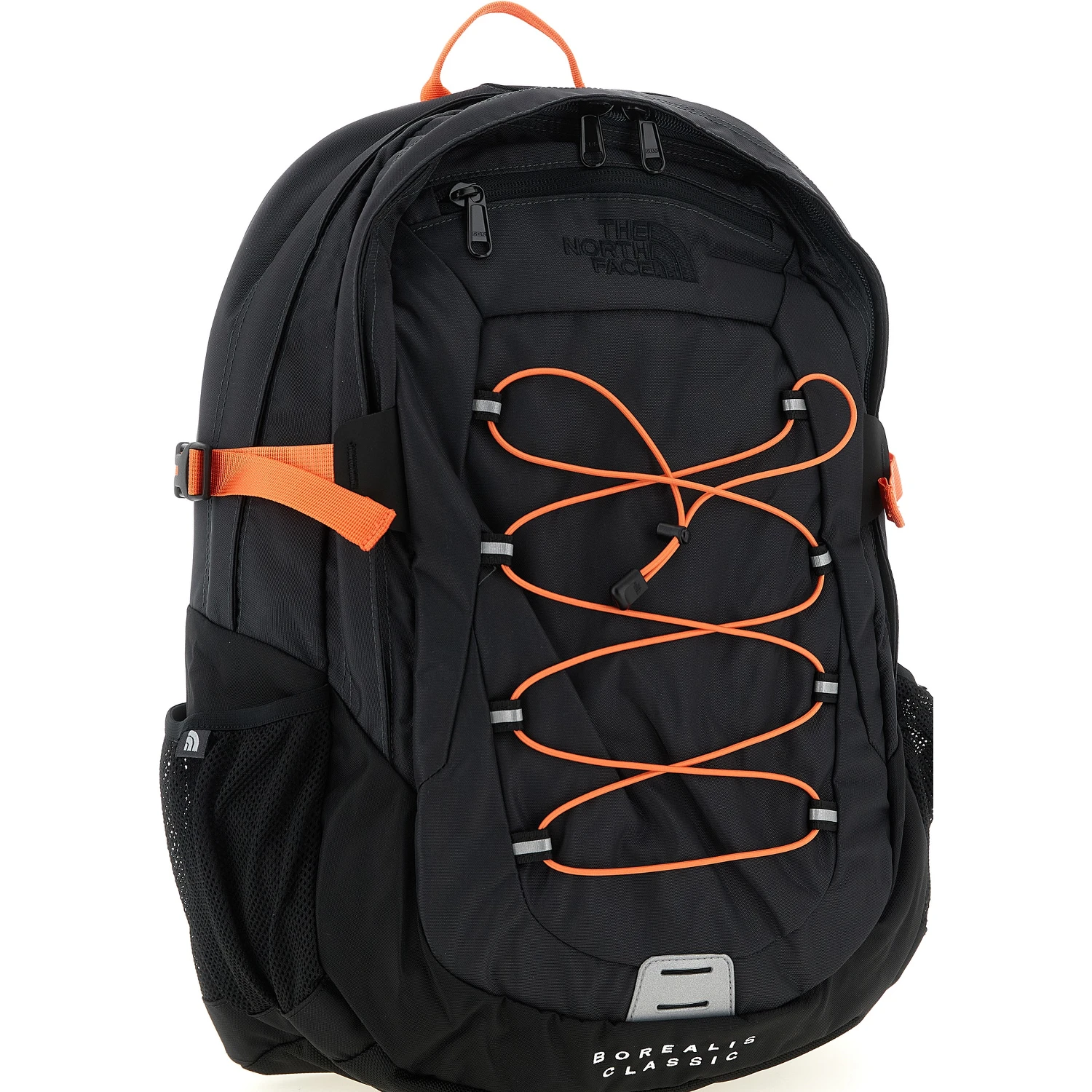 Gray Nylon Backpack