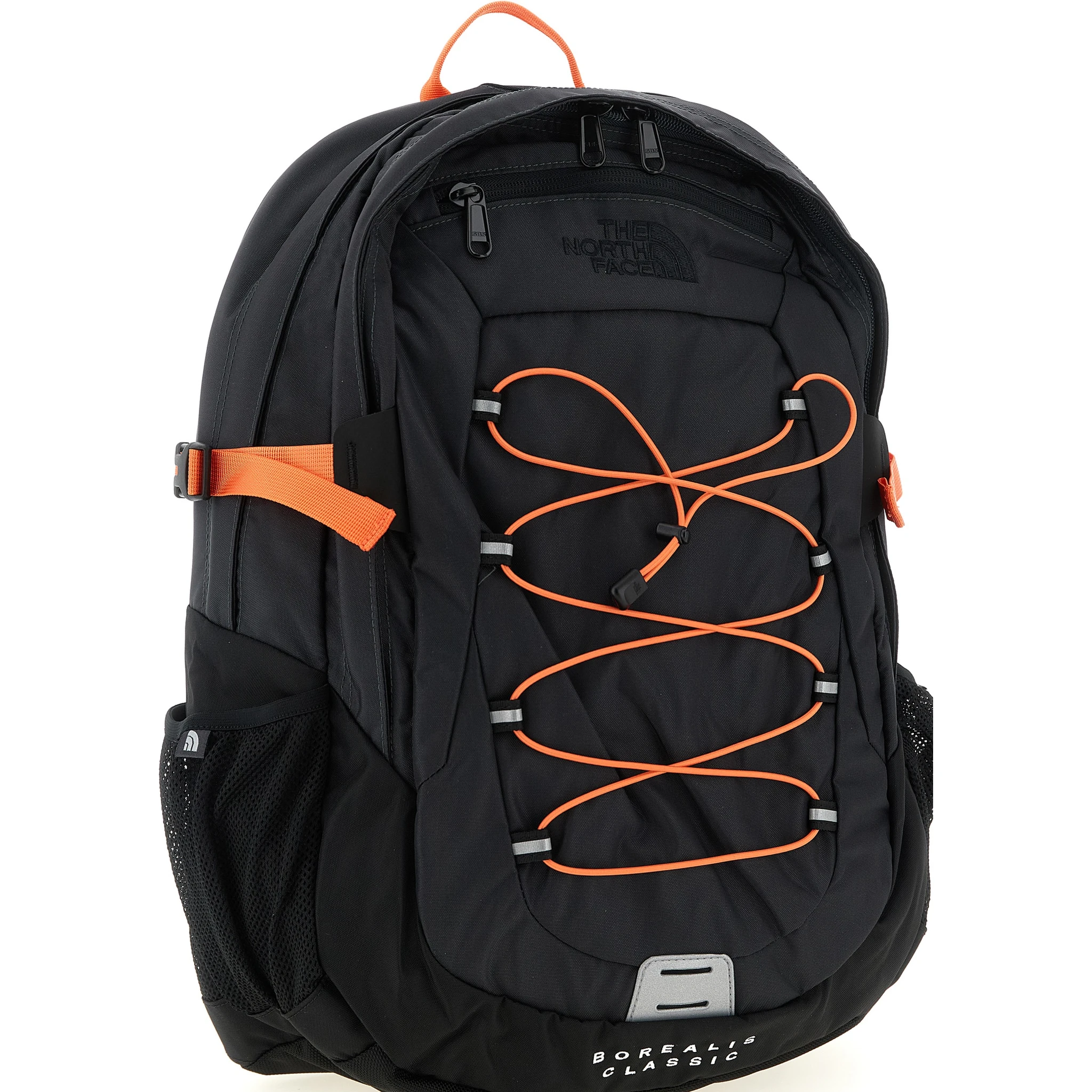 Gray Nylon Backpack